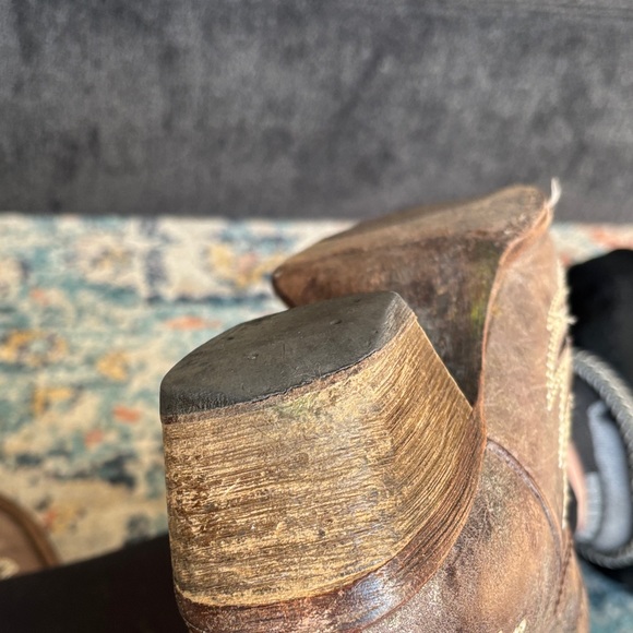 Western Cowboy Boots with Cross Design - Picture 6 of 7